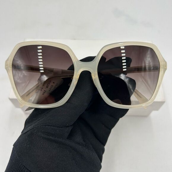 Women’s Celine round acetate oversized sunglasses made in Italy - Picture 8 of 9